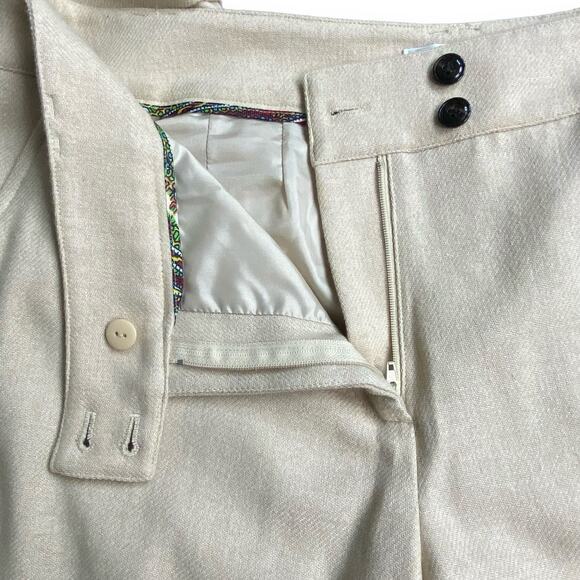 Vintage Tan Woolblend Pants Size 14 - Picture 5 of 6